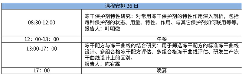 課程安排23日-2